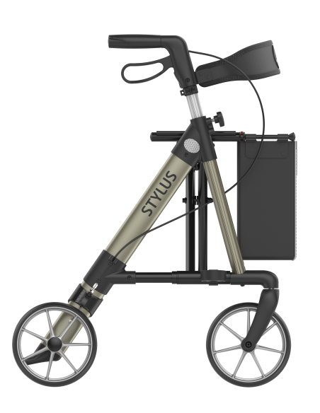 ROLLATOR STYLUS ROUGE M