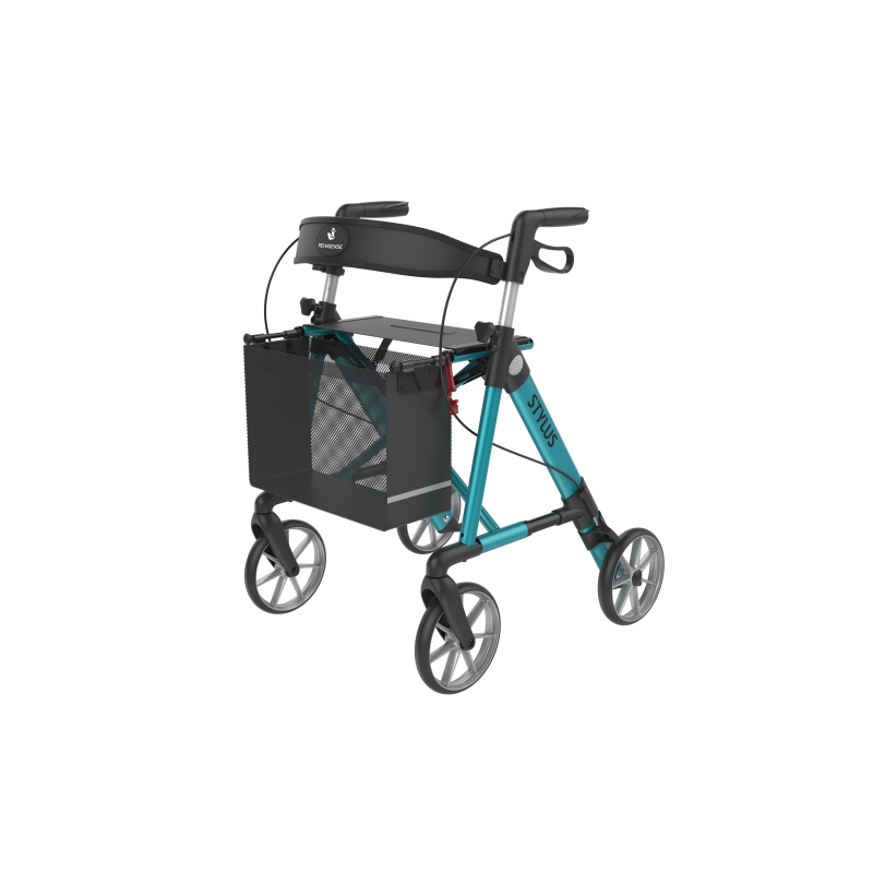 ROLLATOR STYLUS ROUGE M