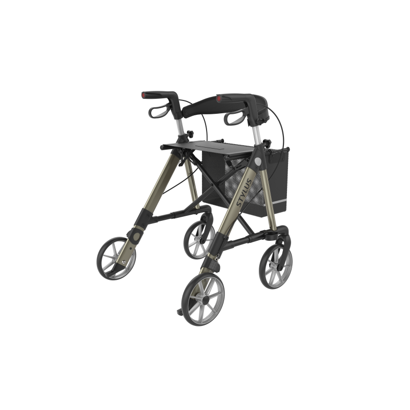 ROLLATOR STYLUS CHAMPAGNE L