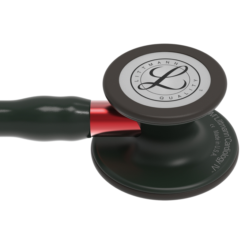 STETHOSCOPE CARDIOLOGY IV NOIR ROUGE...
