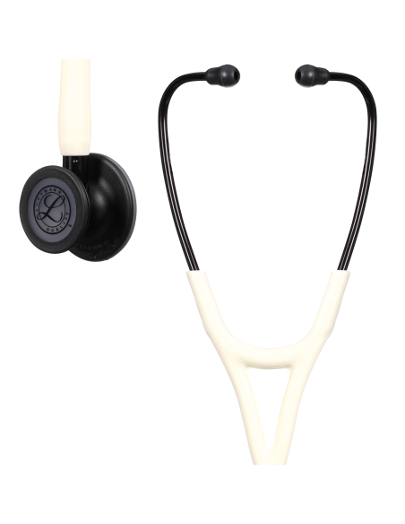 STETHOSCOPE CARDIOLOGY IV NOIR BLANC SATIN