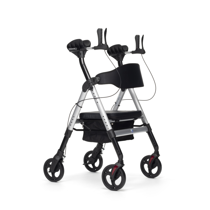 ROLLATOR 4 ROUES GOLIAT ARTRO gris