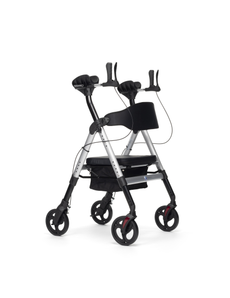 ROLLATOR 4 ROUES GOLIAT ARTRO rouge