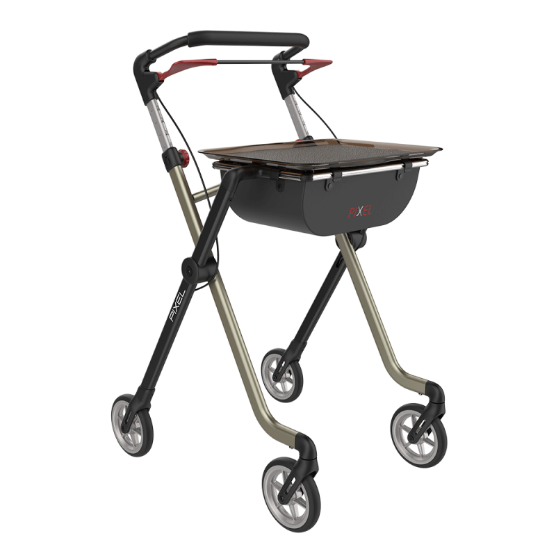Rollator PIXEL NOIR/BLANC