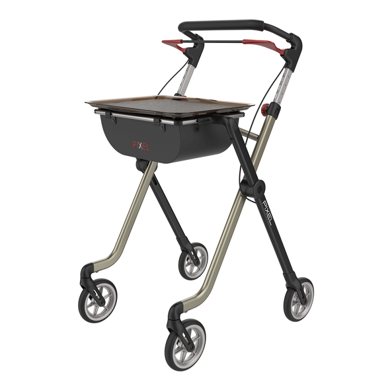 Rollator PIXEL NOIR/BLANC