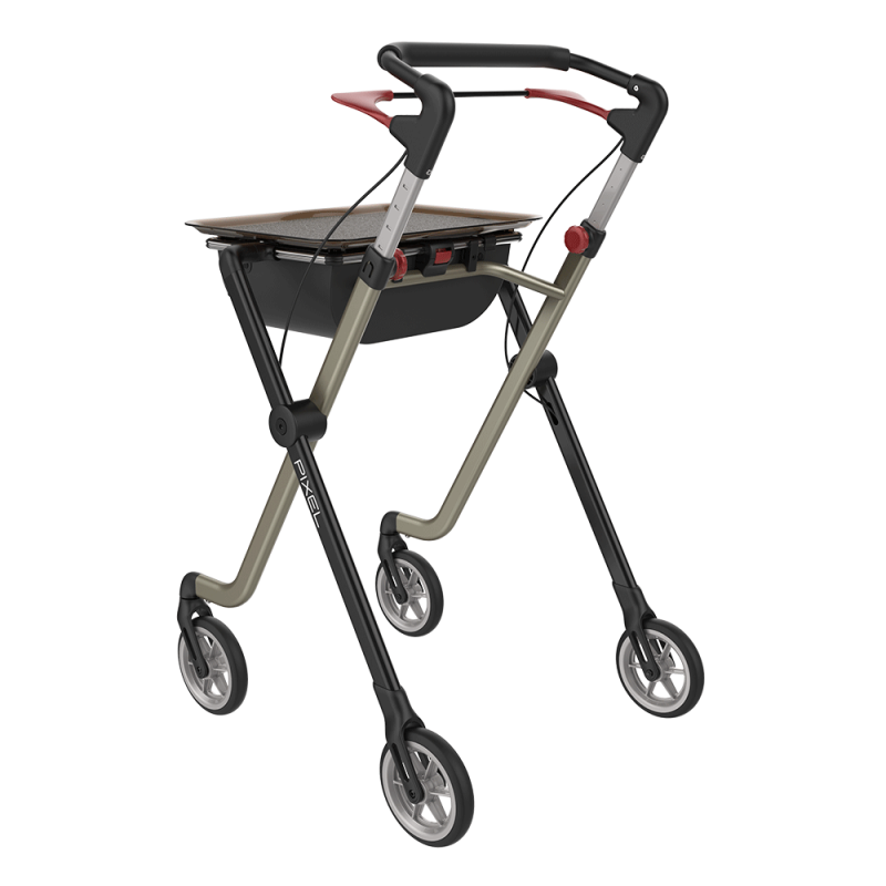 Rollator PIXEL CHAMPAGNE / NOIR