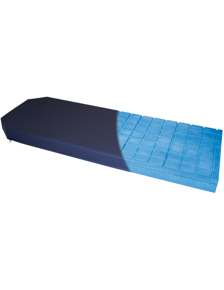 Matelas VISCOFLEX® P161M BRANCARD housse POLYMAILLE® HD 80 x 190 x 12 cm, carton unit. [compressé]