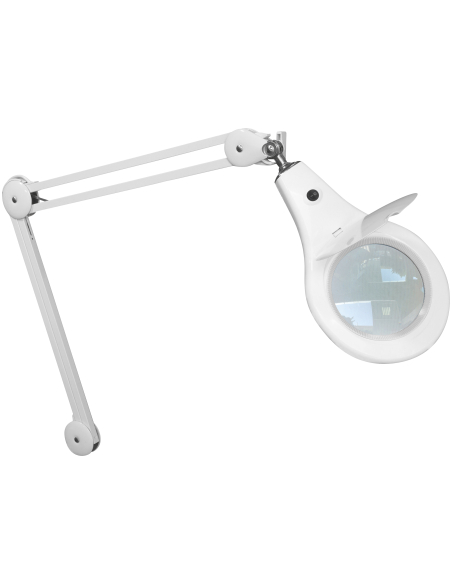 LAMPE LOUPE 4W VERA 2 PIED ROULETTE