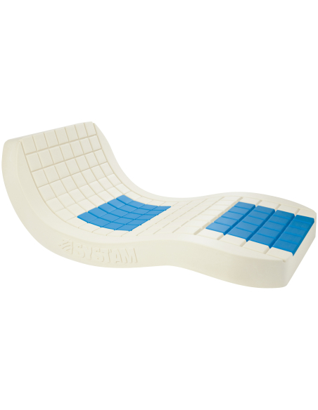 Matelas POLYSTRAT® HE - V P171MV housse POLYMAILLE® HD 90 x 200 cm, BOX palette [NON compressé]