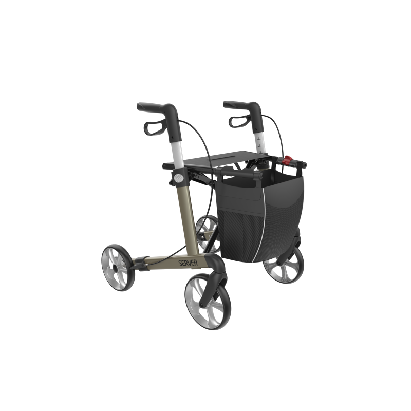 ROLLATOR SERVER M ROUGE
