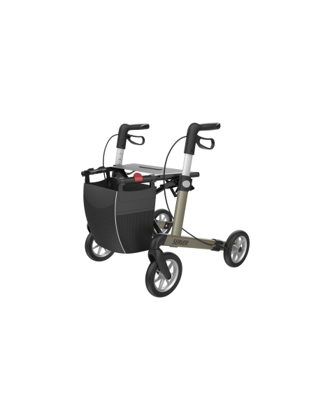 ROLLATOR SERVER M ROUGE