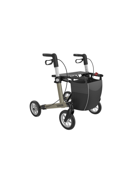 ROLLATOR SERVER M ROUGE