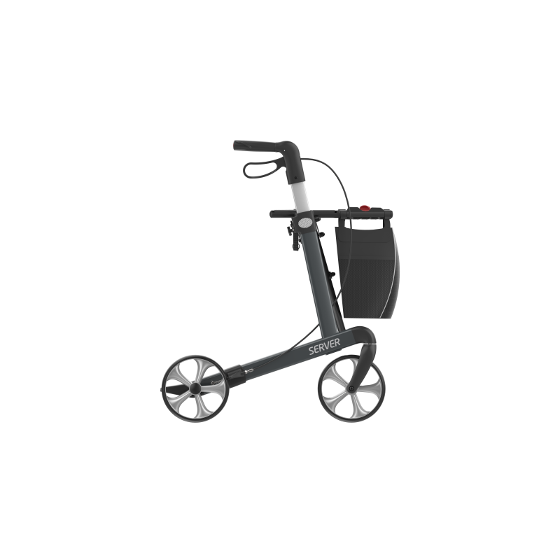 ROLLATOR SERVER M ROUGE