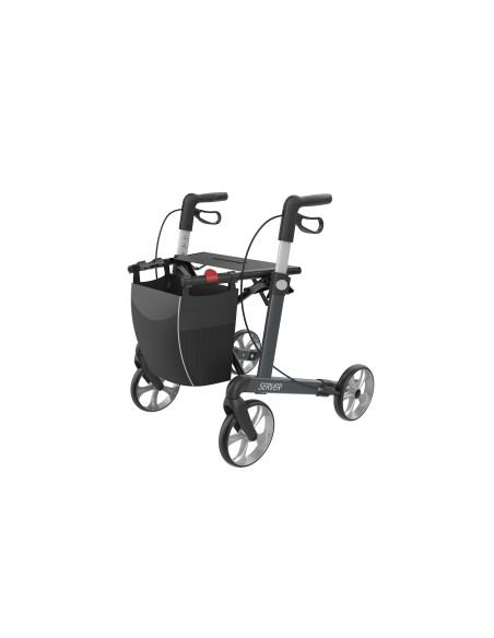 ROLLATOR SERVER M ROUGE