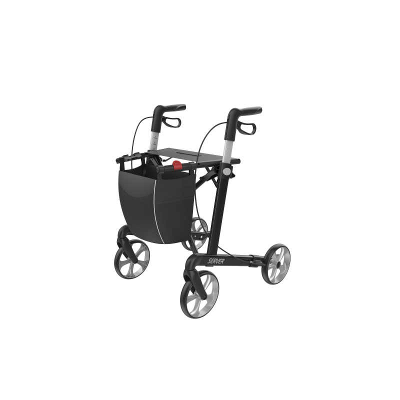 ROLLATOR SERVER M ROUGE