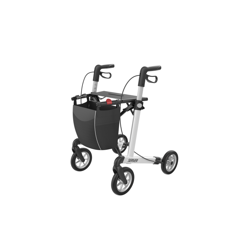 ROLLATOR SERVER M ROUGE