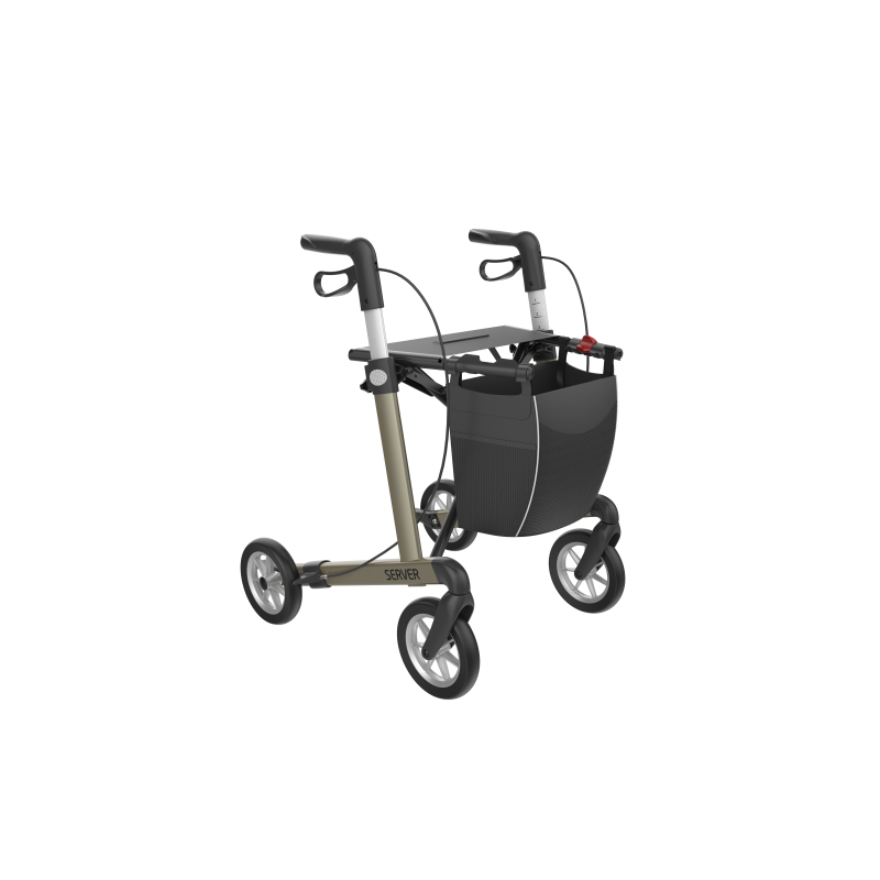 ROLLATOR SERVER L ROUGE
