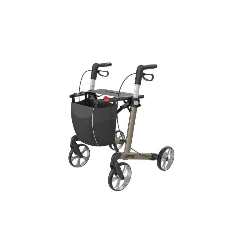 ROLLATOR SERVER L ROUGE