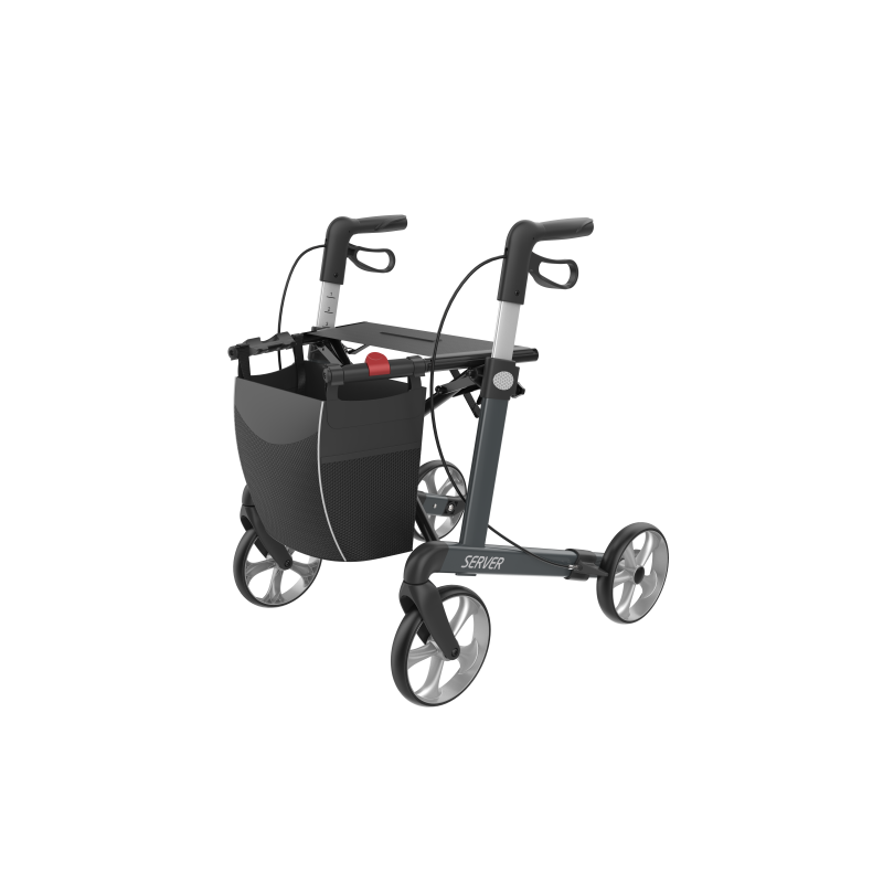 ROLLATOR SERVER L ROUGE
