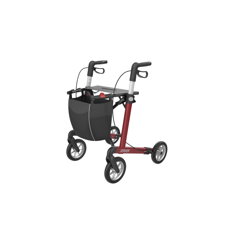 ROLLATOR SERVER L ROUGE