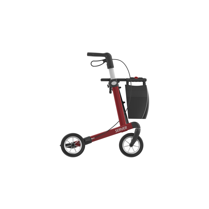 ROLLATOR SERVER L ROUGE