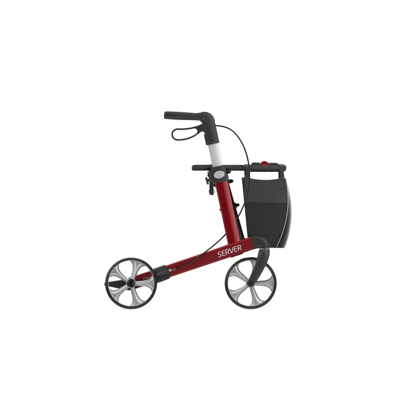 ROLLATOR SERVER L ROUGE