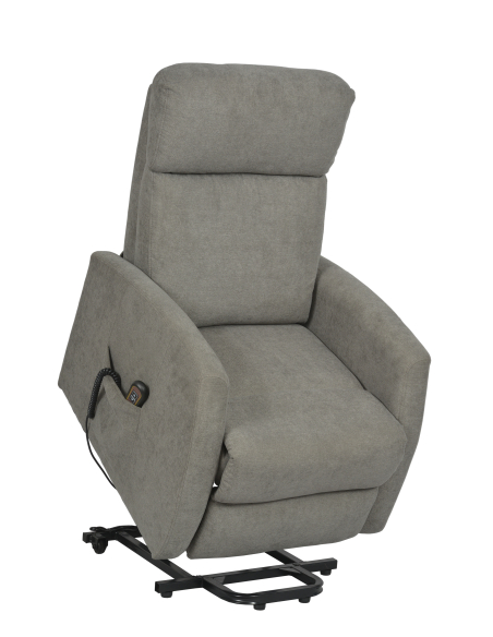 FAUTEUIL RELEVEUR CALVIN 1 MOTEUR TAUPE