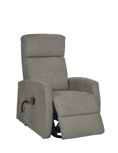 FAUTEUIL RELEVEUR CALVIN 1 MOTEUR TAUPE