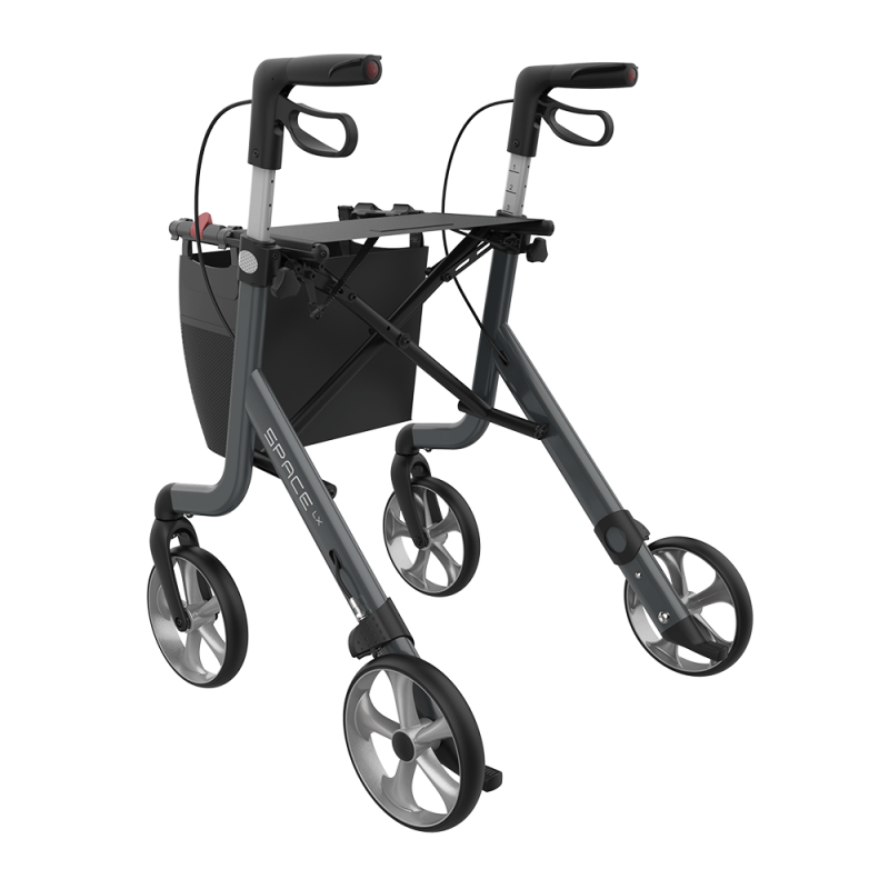 ROLLATOR SPACE LX Bleu taille M 55cm