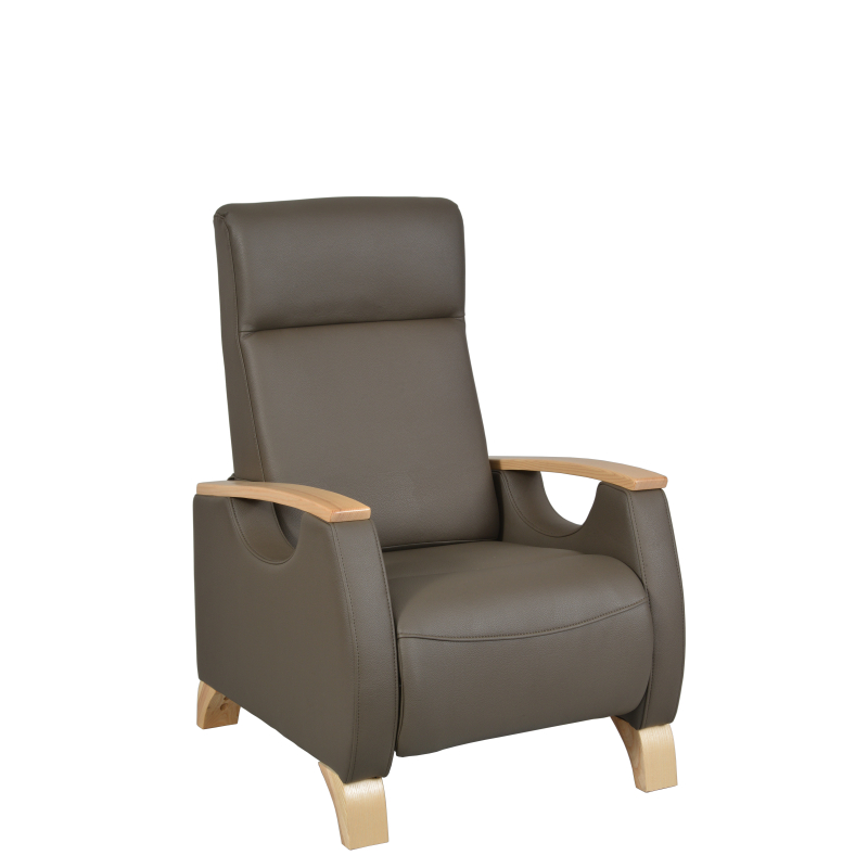 FAUTEUIL RELAX MANUEL ADAGIO MARRON