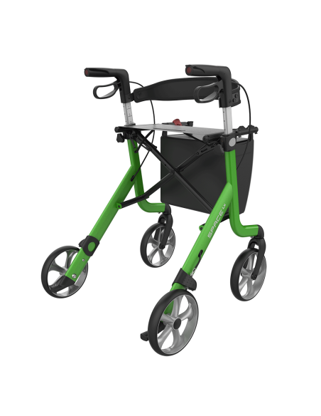 ROLLATOR SPACE LX ARTLINE Rouge Pivoine taille M 55cm