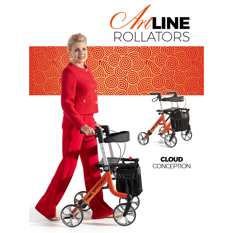 ROLLATOR SPACE LX ARTLINE Cloud...