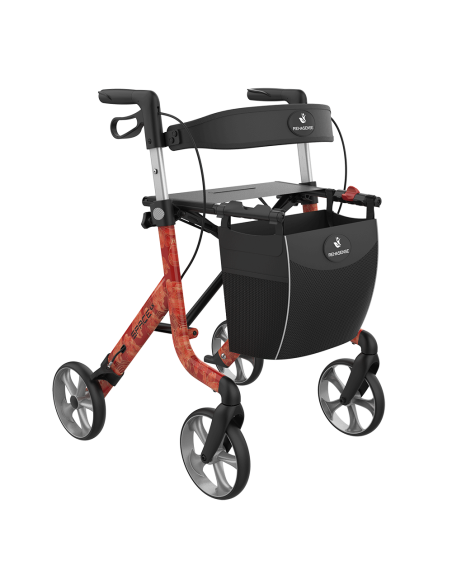 ROLLATOR SPACE LX ARTLINE Zebra taille L 62 cm