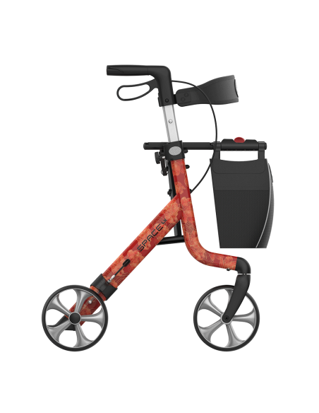 ROLLATOR SPACE LX ARTLINE Zebra taille L 62 cm