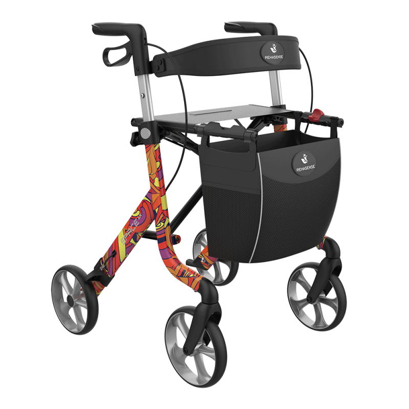 ROLLATOR SPACE LX ARTLINE Zebra...