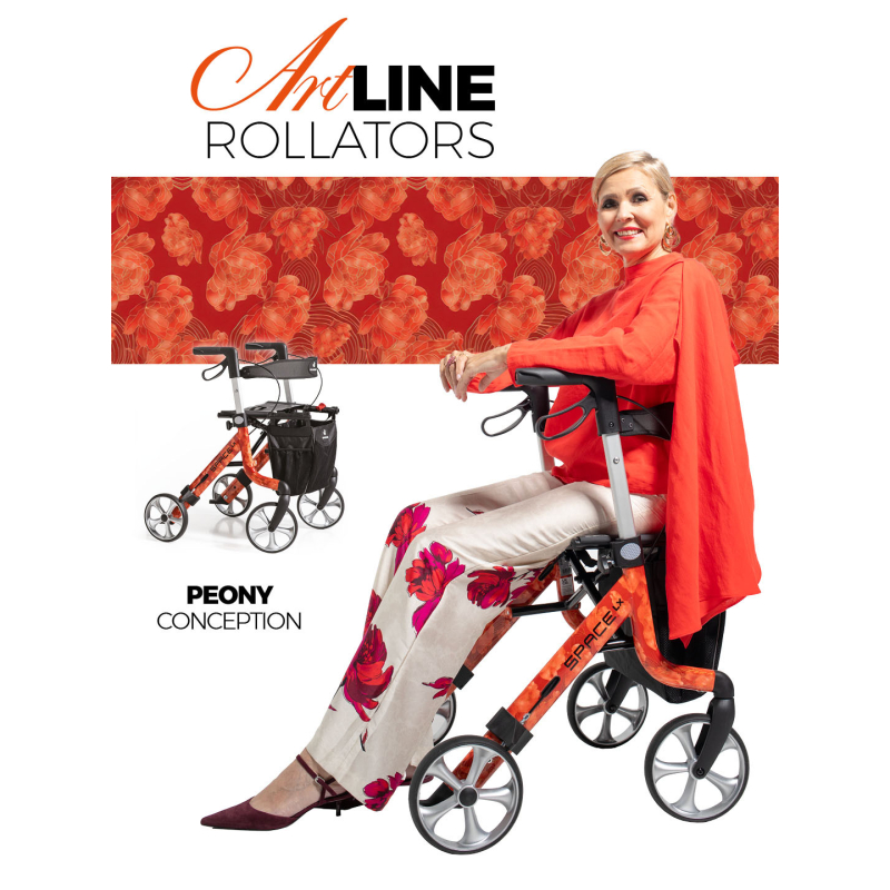 ROLLATOR SPACE LX ARTLINE Cheetah...