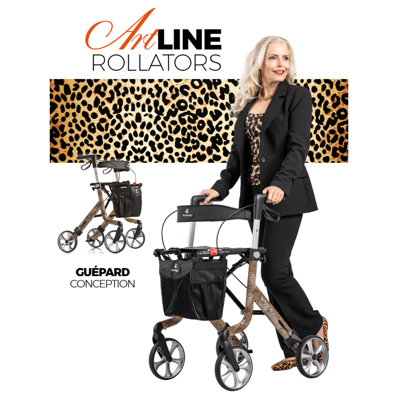 ROLLATOR SPACE LX ARTLINE Cheetah...