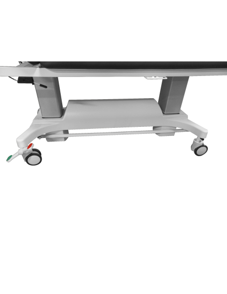 JEU 4 ROULETTES Ø 100 MM AVEC BLOCAGE CENTRALISE (H. MAX/MINI MODIFIEES)