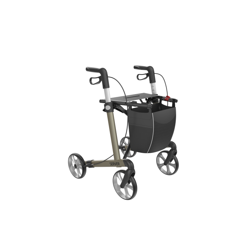 ROLLATOR SERVER HD X - LARGE GRIS
