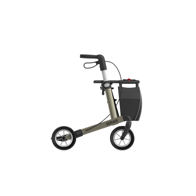 ROLLATOR SERVER HD X - LARGE GRIS
