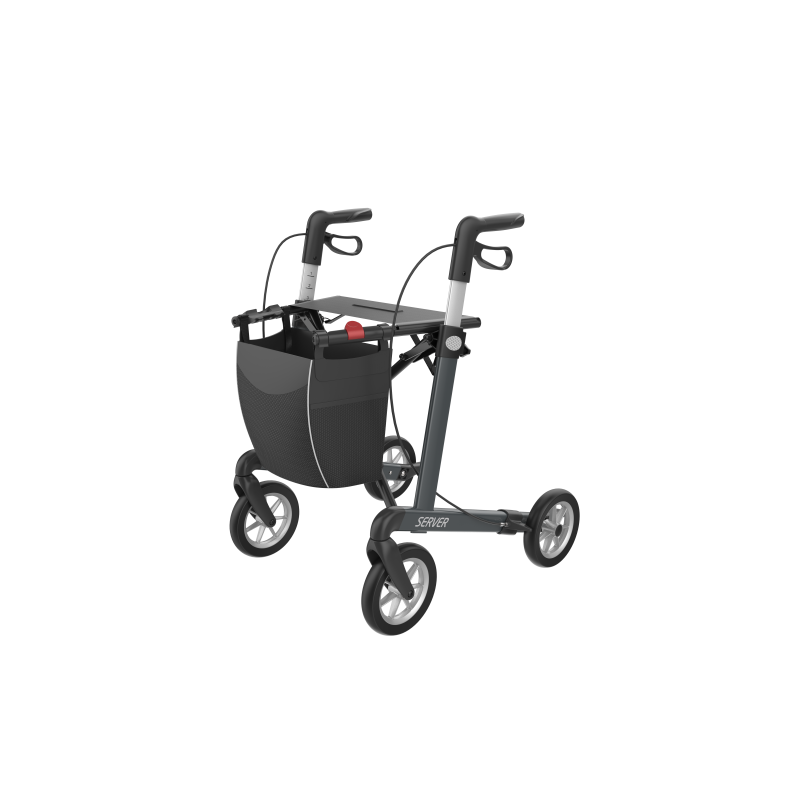 ROLLATOR SERVER HD X - LARGE GRIS