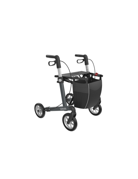 ROLLATOR SERVER HD X - LARGE GRIS