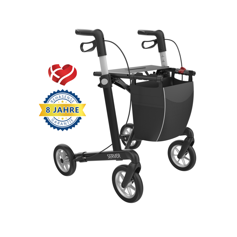 ROLLATOR SERVER HD X - LARGE GRIS