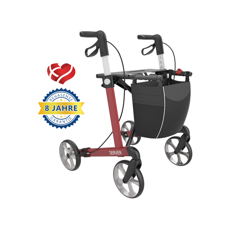 ROLLATOR SERVER HD X - LARGE GRIS