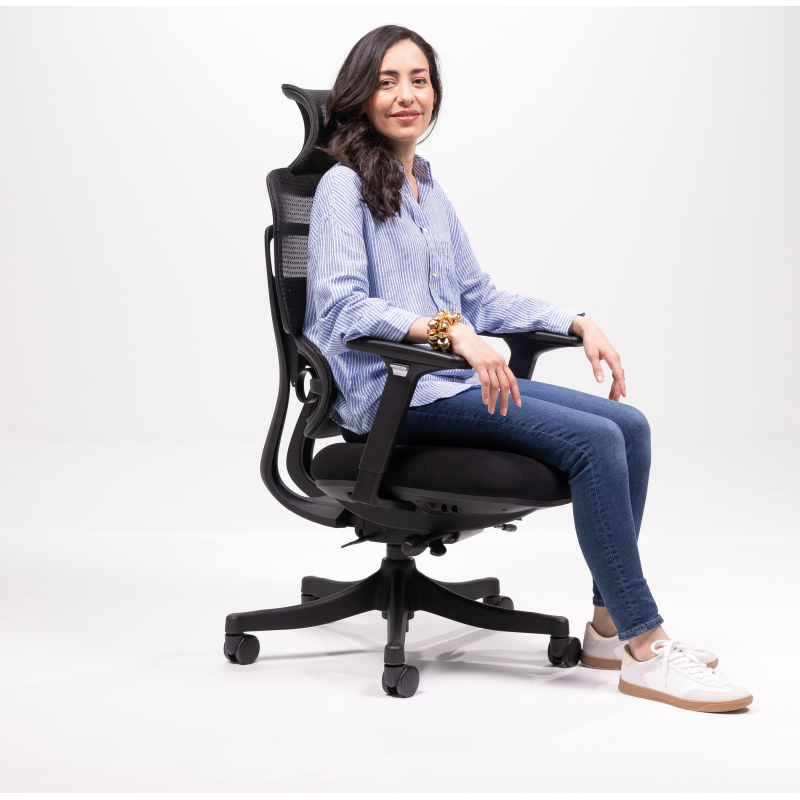 CHAISE BUREAU ERGONOMIQUE PERCKO