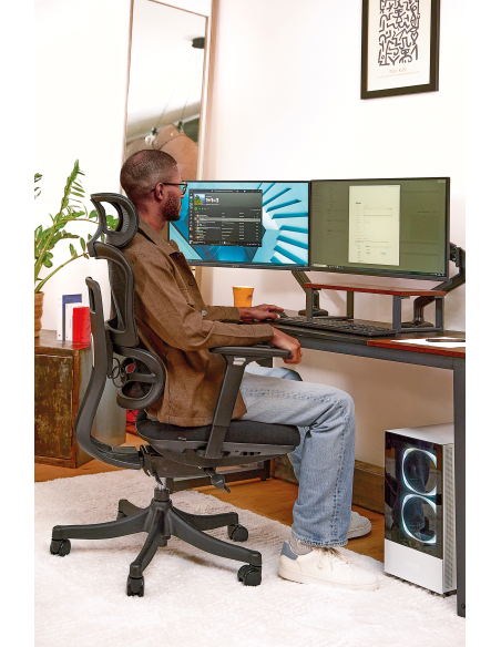 CHAISE BUREAU ERGONOMIQUE PERCKO