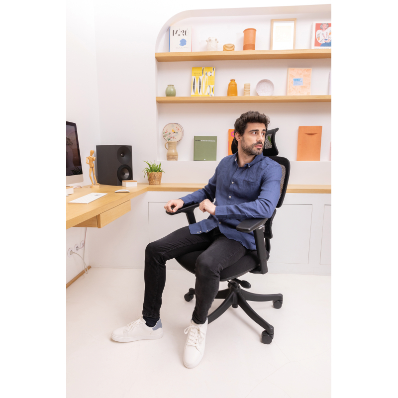 CHAISE BUREAU ERGONOMIQUE PERCKO