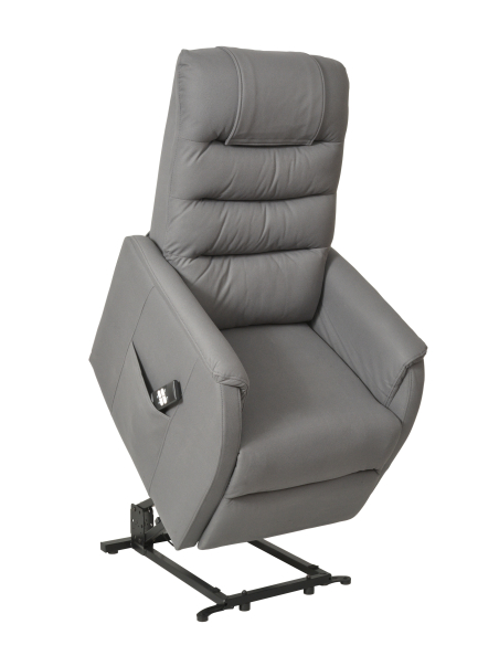 FAUTEUIL RELEVEUR FORMENTERA MINI 2 MOTEURS GRIS FONCE