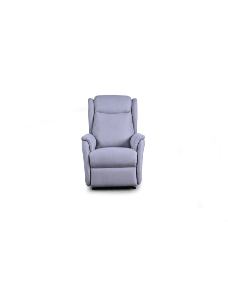 FAUTEUIL RELEVEUR CAGLIARI 2 MOTEURS (à oreilles) GRIS CLAIR