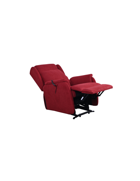 FAUTEUIL RELEVEUR CAGLIARI 2 MOTEURS (à oreilles) BORDEAUX